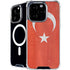 Turkish Flag Distressed iPhone 16 Pro MagSafe Case